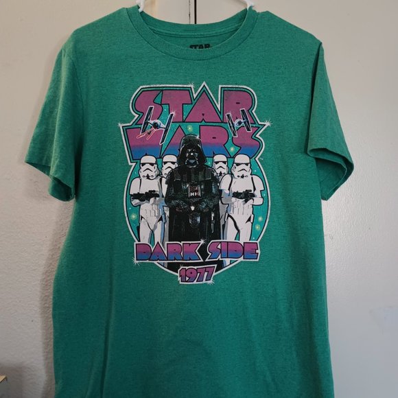 Unisex Fifth Sun Retro style Green Star Wars - Picture 5 of 5